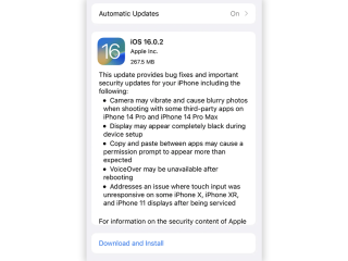Apple пуснаха iOS 16.0.2 за изтегляне, фиксирайки доста неприятен бъг