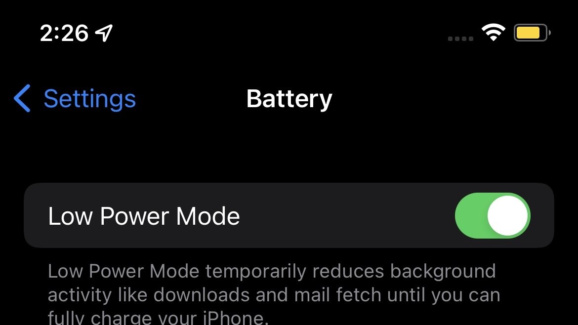Low Power Mode при iPhone: Що е то и има ли смисъл да го активираме?