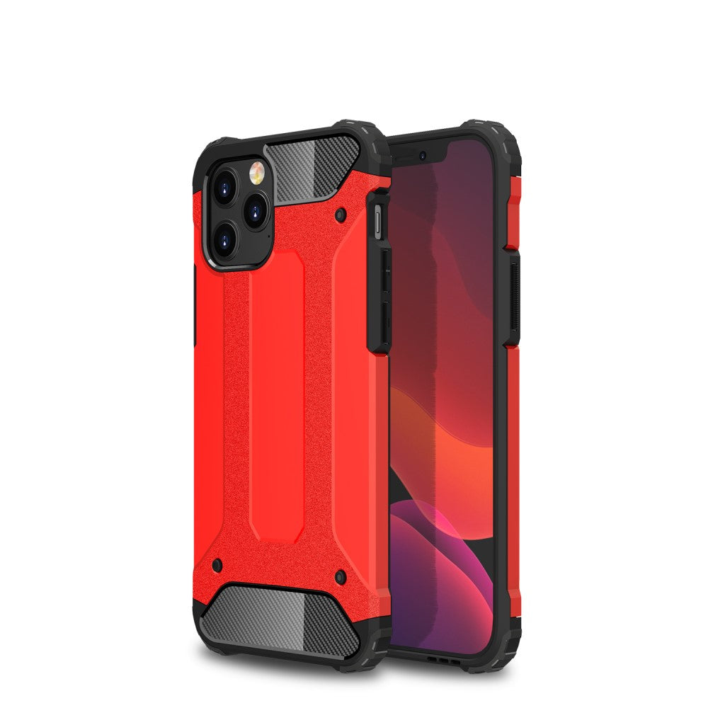 Силиконов, червен калъф - удароустойчив за iPhone 12 Pro Max