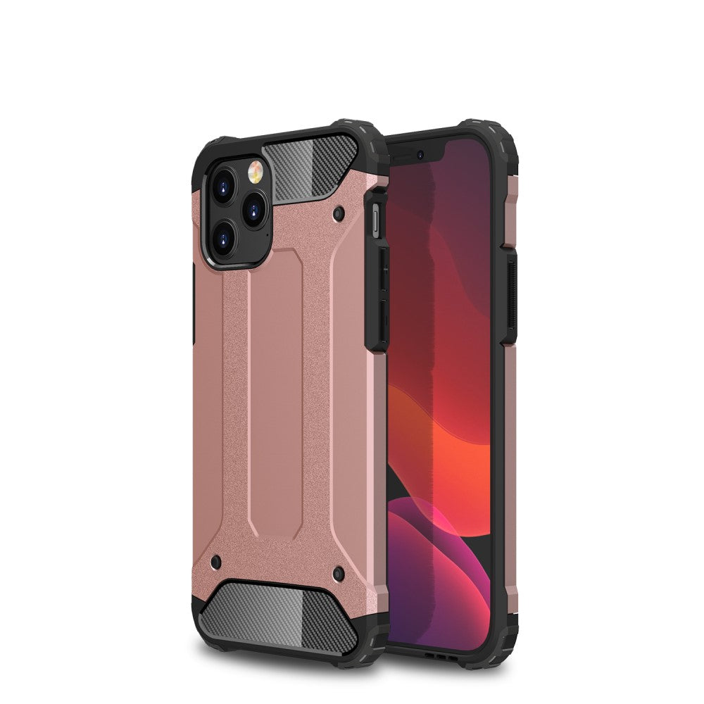 Силиконов, златист (rose gold) калъф - удароустойчив за iPhone 12 Pro Max
