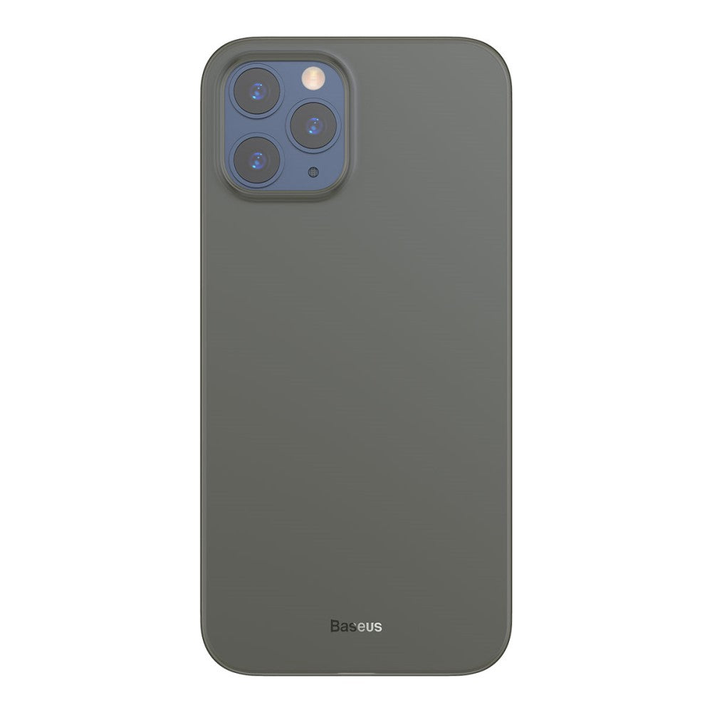 Пластмасов, черен панел - ултра тънък за iPhone 12 Pro Max