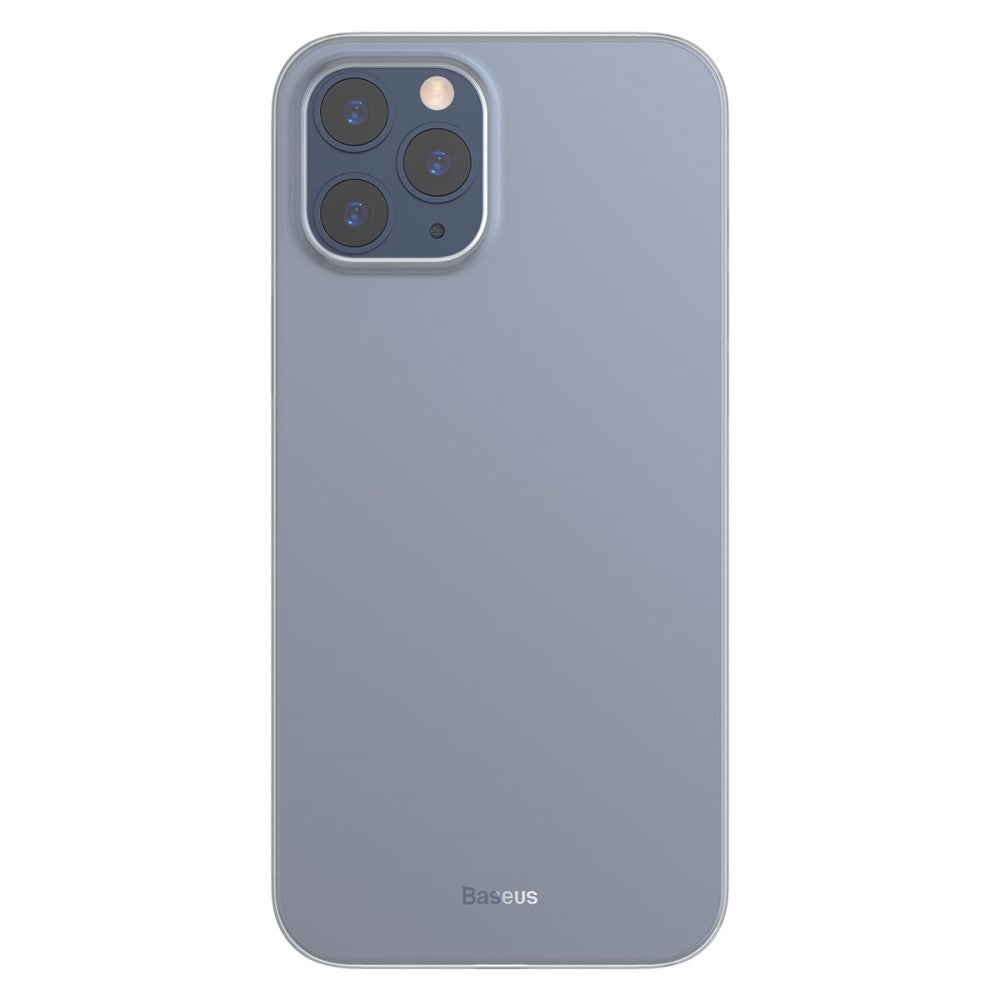 Пластмасов, бял панел - ултра тънък за iPhone 12 Pro Max