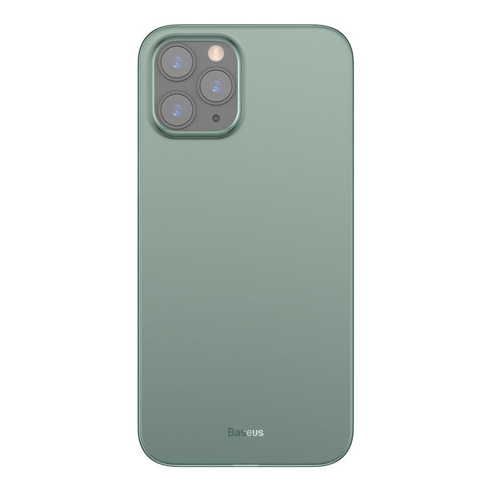Пластмасов, зелен панел - ултра тънък за iPhone 12 Pro Max