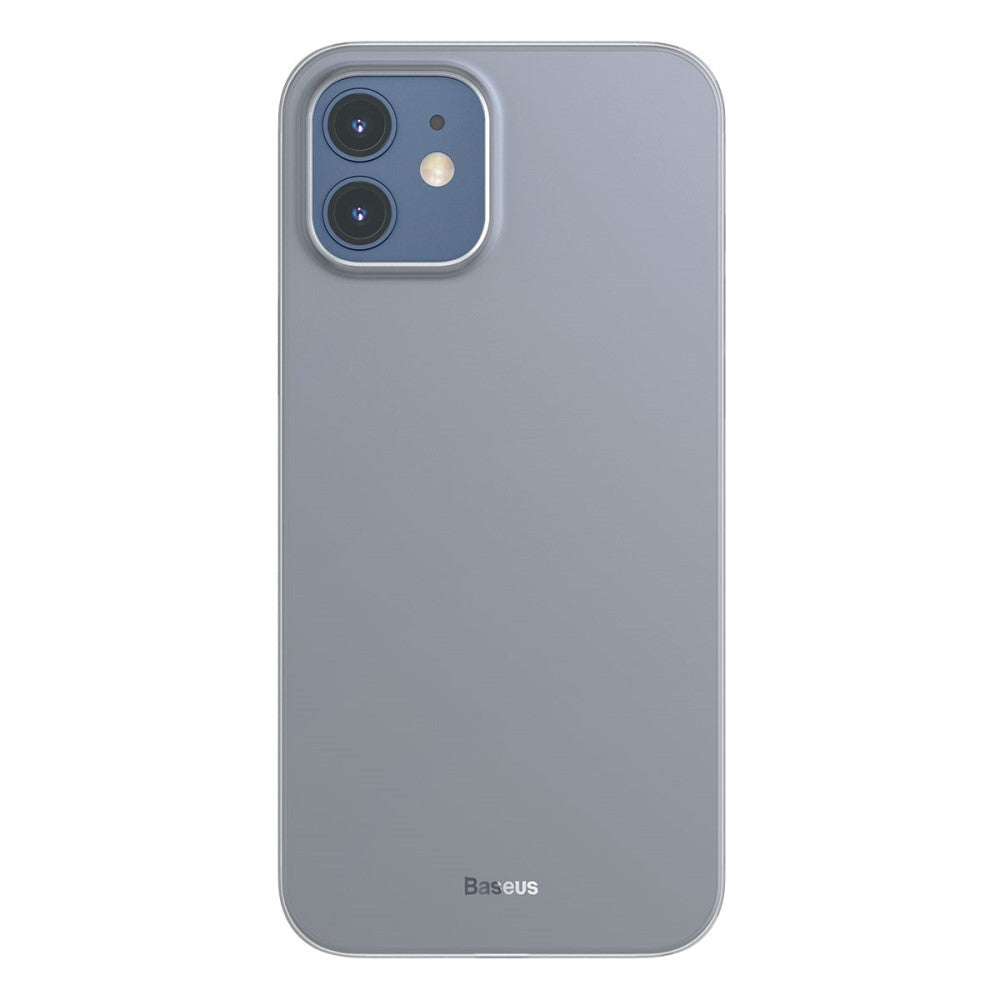 Пластмасов, бял панел - ултра тънък за iPhone 12 mini