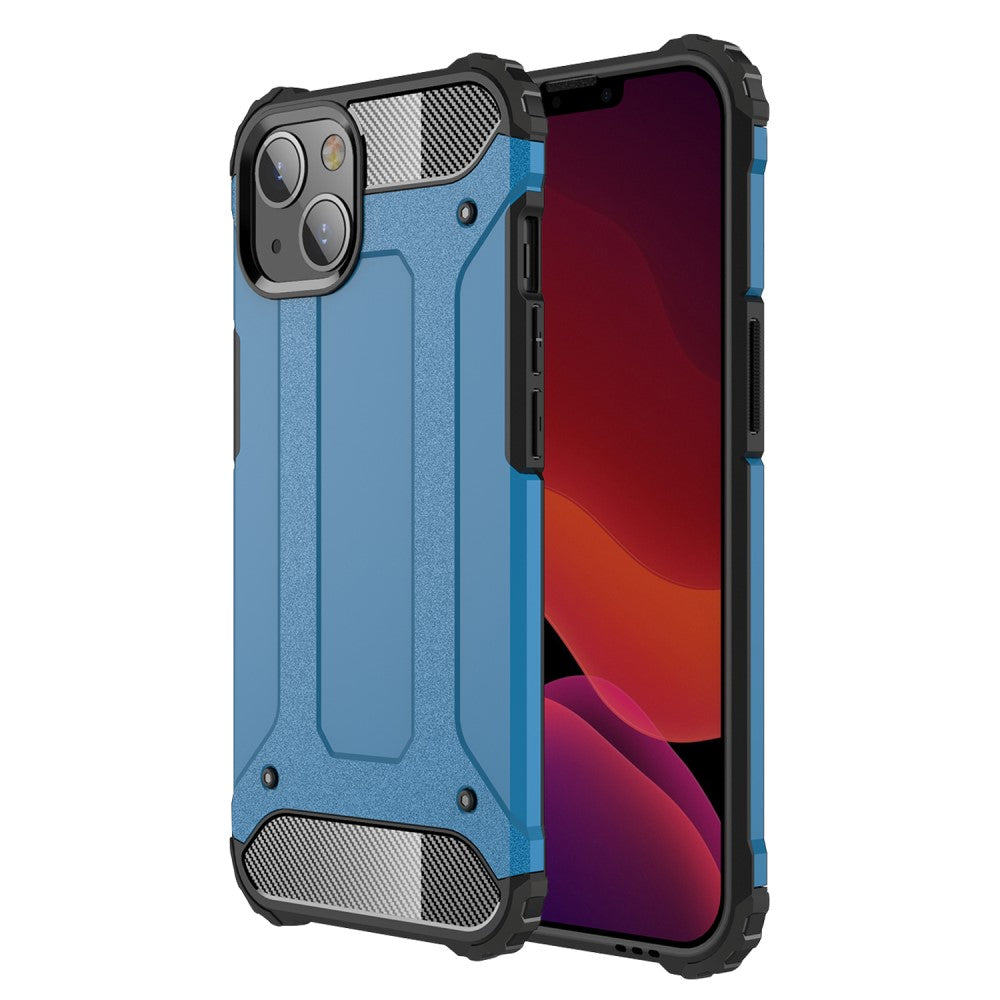 Силиконов, син калъф - удароустойчив за iPhone 13 mini