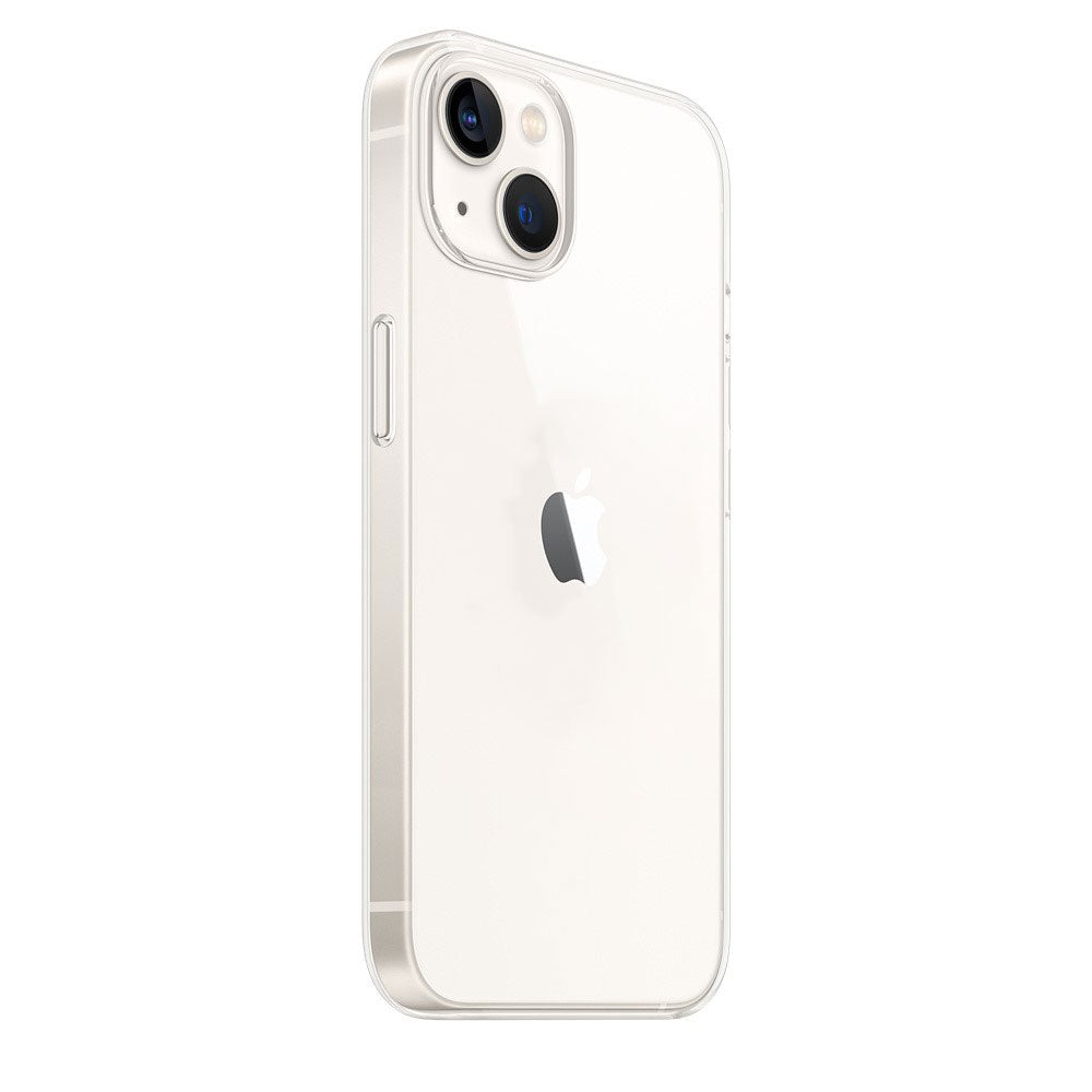 Силиконов, прозрачен калъф - тънък за iPhone 14