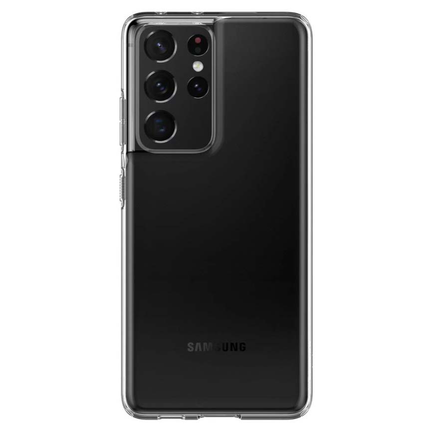 Силиконов, прозрачен калъф - тънък за Samsung Galaxy S21 Ultra