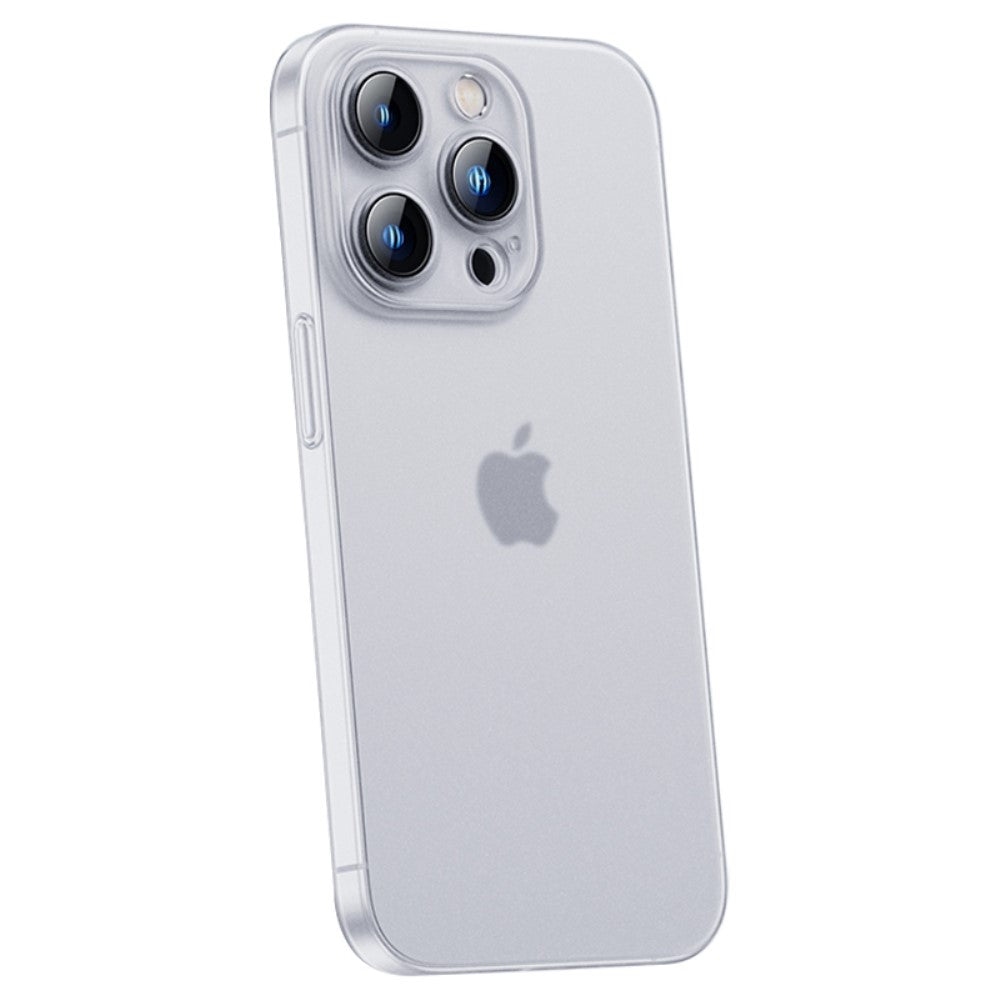 Пластмасов, бял кейс - ултра тънък за iPhone 14 Pro Max