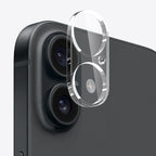 Комплект 3 в 1 - тънък кейс, стъклен протектор за дисплей и за камера за iPhone 16 Plus