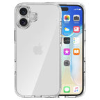 Силиконов, прозрачен калъф - тънък за iPhone 16