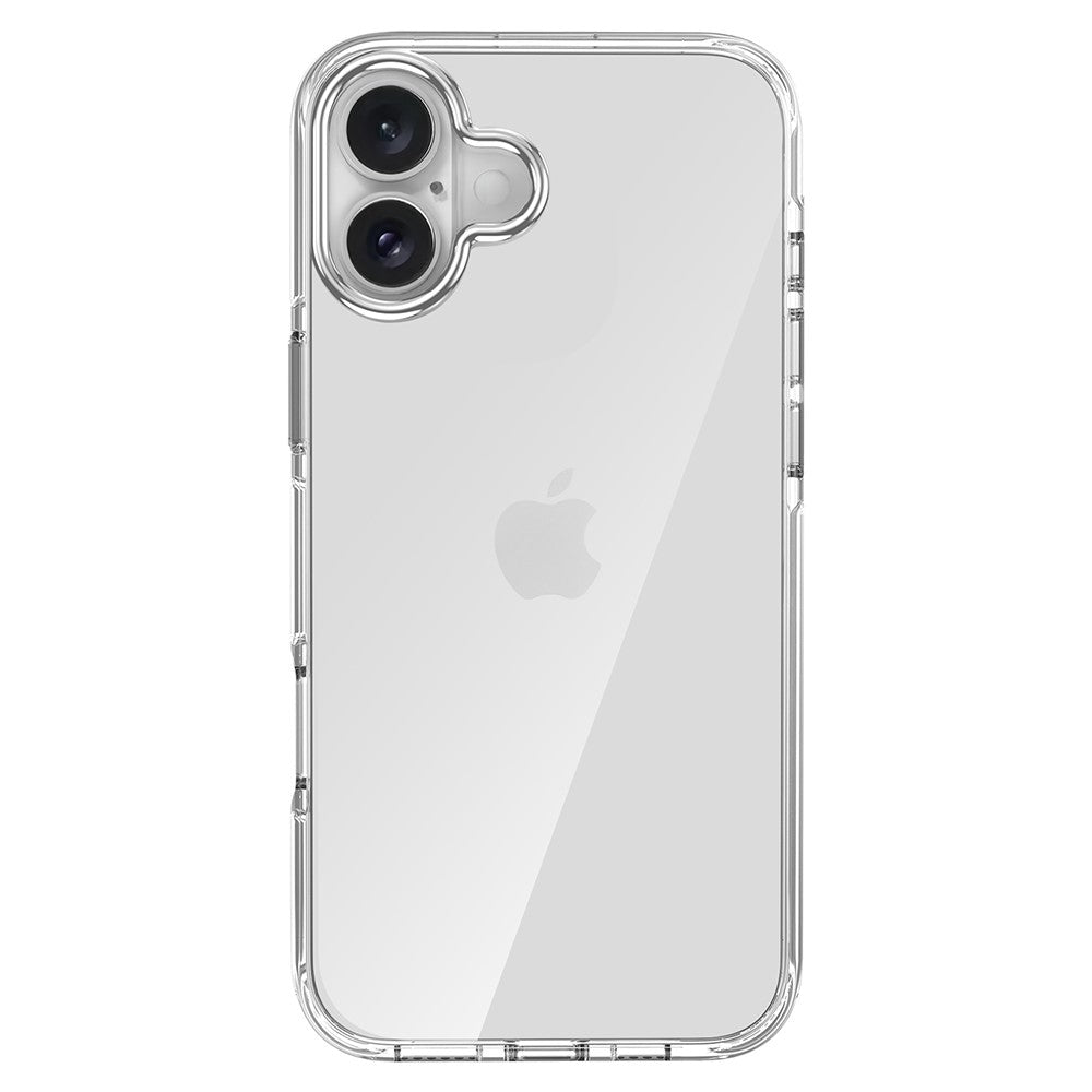Силиконов, прозрачен калъф - тънък за iPhone 16