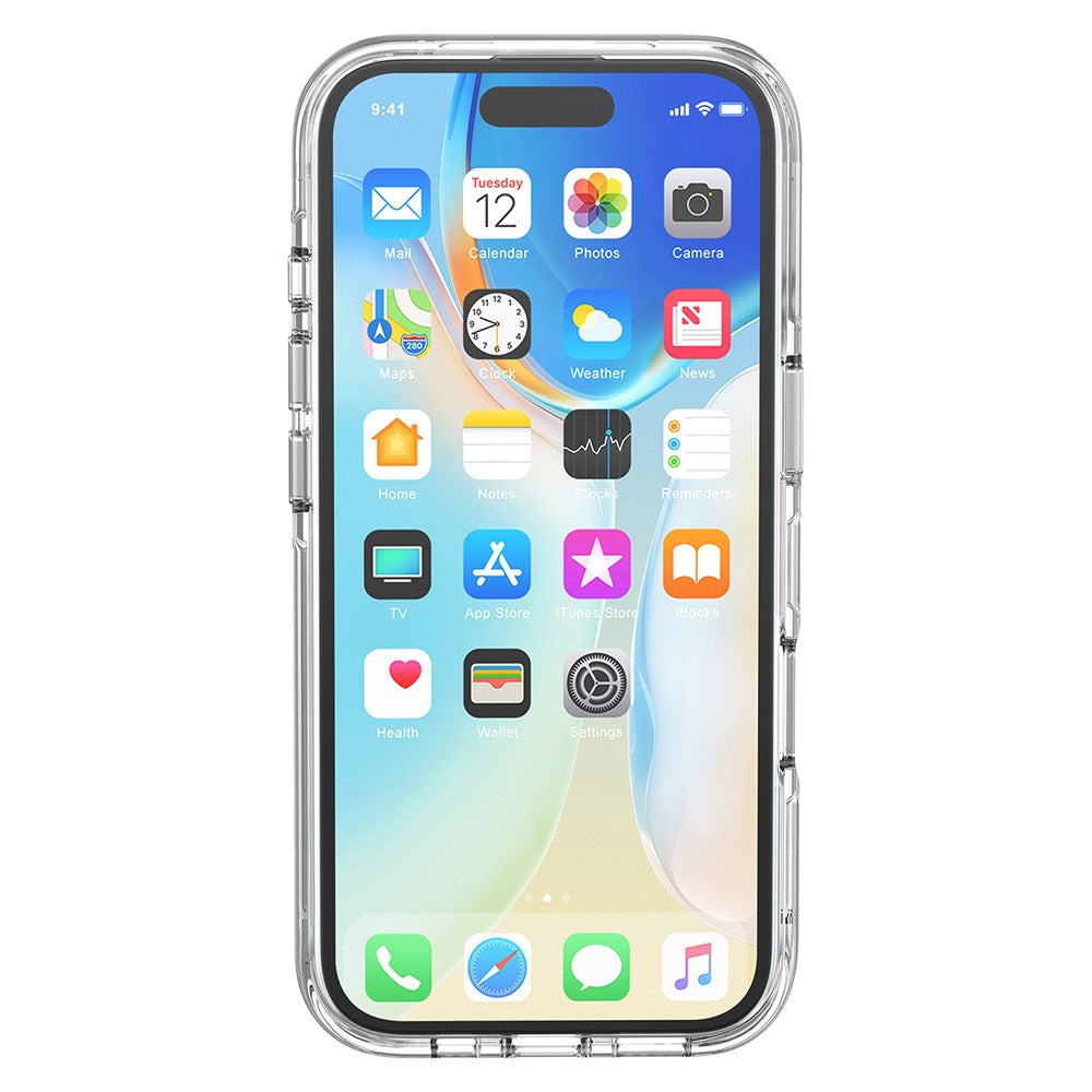Силиконов, прозрачен калъф - тънък за iPhone 16 Pro