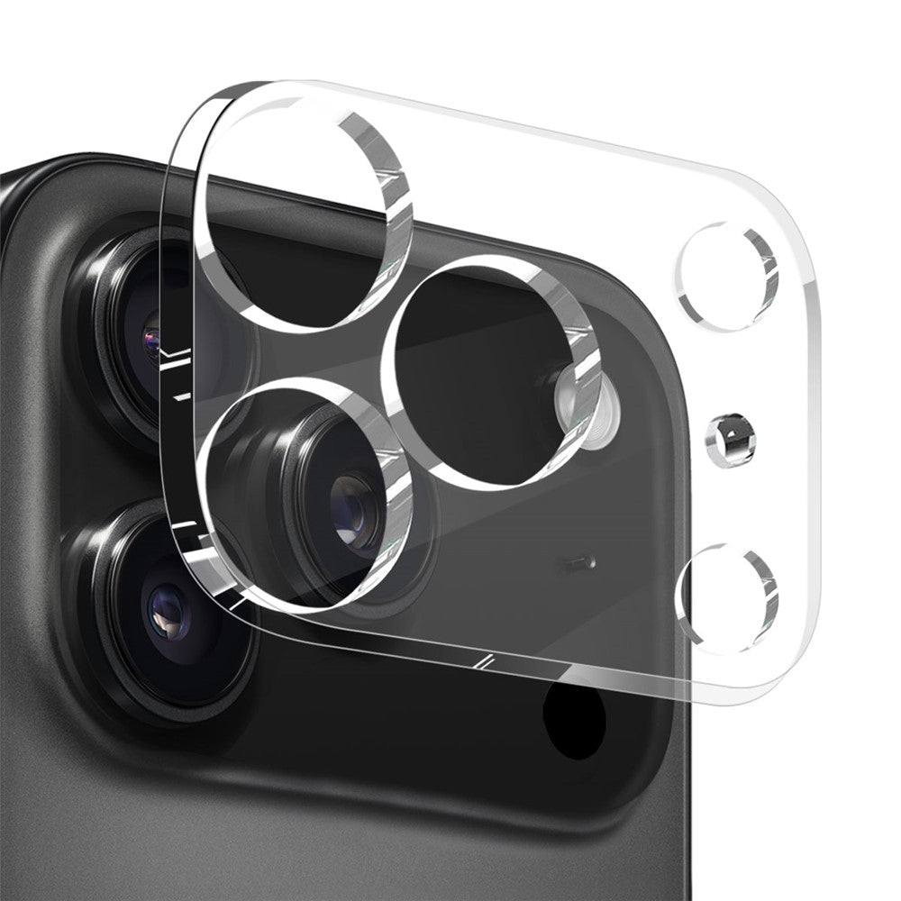 Комплект 3 в 1 за iPhone 17 Pro Max - тънък кейс, стъклен протектор за дисплей и за камера