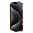 Силиконов, черен кейс за iPhone 17 Pro Max - гръб от естествена кожа, поддържа MagSafe