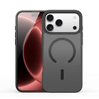 Кейс за iPhone 18 Pro, с MagSafe, Skin-Touch покритие - черен