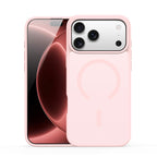 Кейс за iPhone 18 Pro, с MagSafe, Skin-Touch покритие - светлорозов