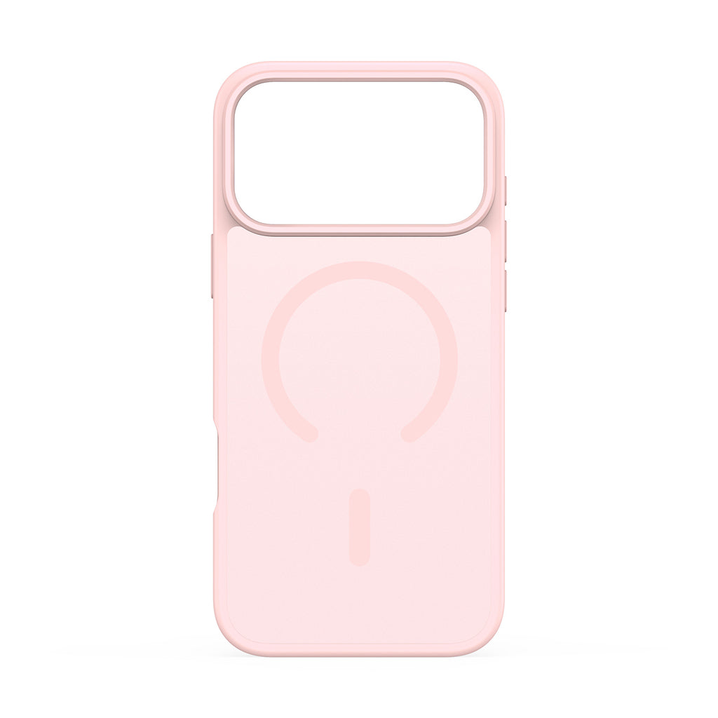 Кейс за iPhone 18 Pro Max, с MagSafe, Skin-Touch покритие - светлорозов