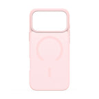 Кейс за iPhone 18 Pro Max, с MagSafe, Skin-Touch покритие - светлорозов