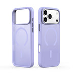 Кейс за iPhone 18 Pro, с MagSafe, Skin-Touch покритие - светлолилав