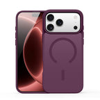 Кейс за iPhone 18 Pro, с MagSafe, Skin-Touch покритие - Dark Cherry