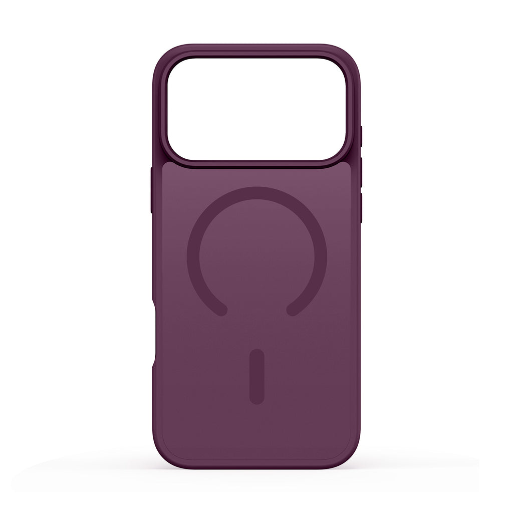 Кейс за iPhone 18 Pro Max, с MagSafe, Skin-Touch покритие - Dark Cherry