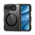 Кейс за iPhone Ultra, с MagSafe, Skin-Touch покритие - черен