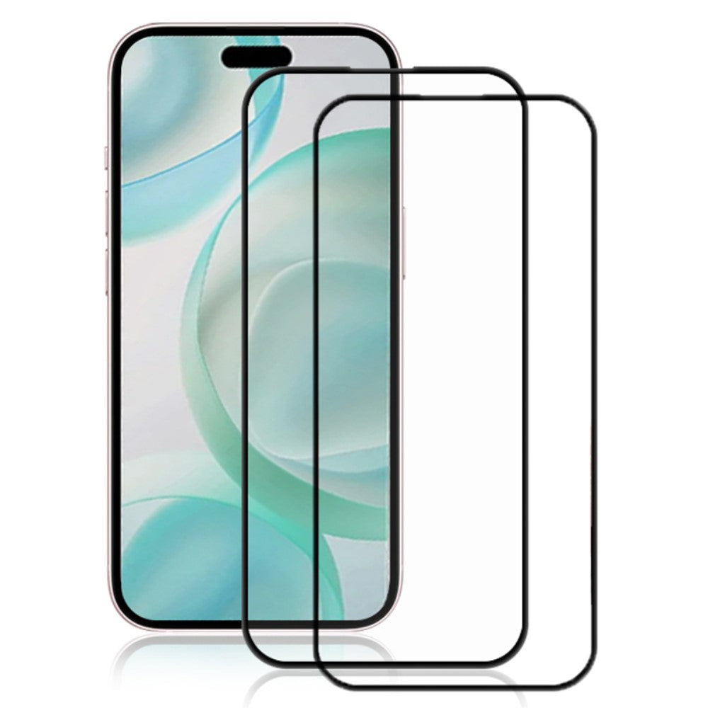 Стъклен протектор за дисплей - пълно покритие, 2 броя за iPhone 16 Pro Max
