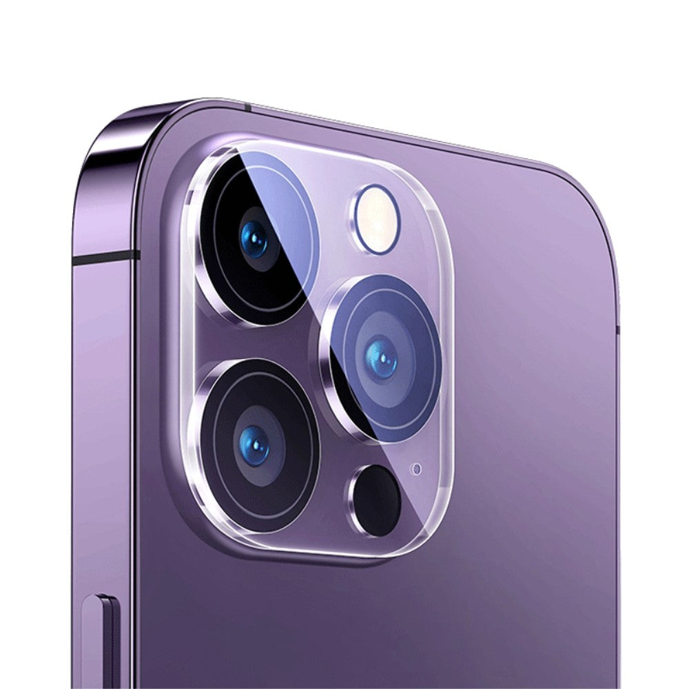 Стъклен, защитен протектор за камера - 2 броя за iPhone 15 Pro / iPhone 15 Pro Max