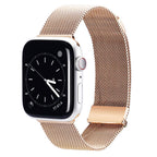 Верижка Миланезе, от неръждаема стомана за Apple Watch 45мм / 44мм / 42мм - златиста