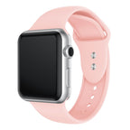 Силиконова каишка за Apple Watch 45мм / 44мм / 42мм - розова
