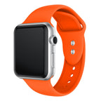 Силиконова каишка за Apple Watch 45мм / 44мм / 42мм - оранжева
