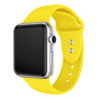 Силиконова каишка за Apple Watch 41мм / 40мм / 38мм - жълта