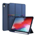 Кожен, син калъф - стойка за iPad Pro 11-inch