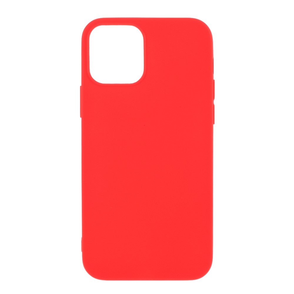 Силиконов, червен калъф за iPhone 12 Pro Max
