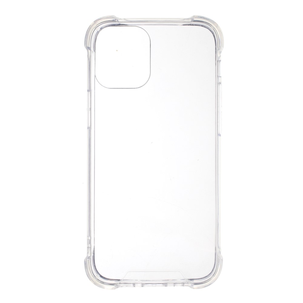 Силиконов, прозрачен калъф – тънък, удароустойчив за iPhone 12 mini