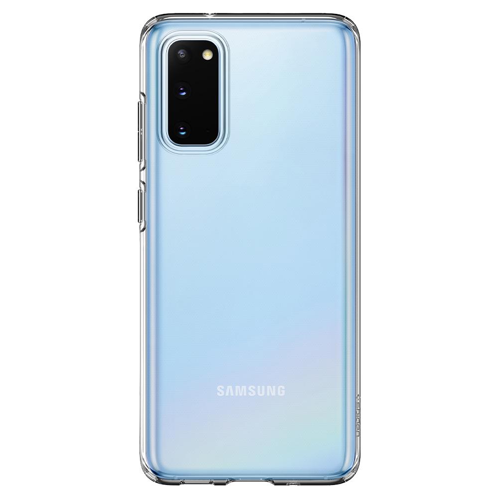 Силиконов, прозрачен калъф – ултра тънък за Samsung Galaxy S20