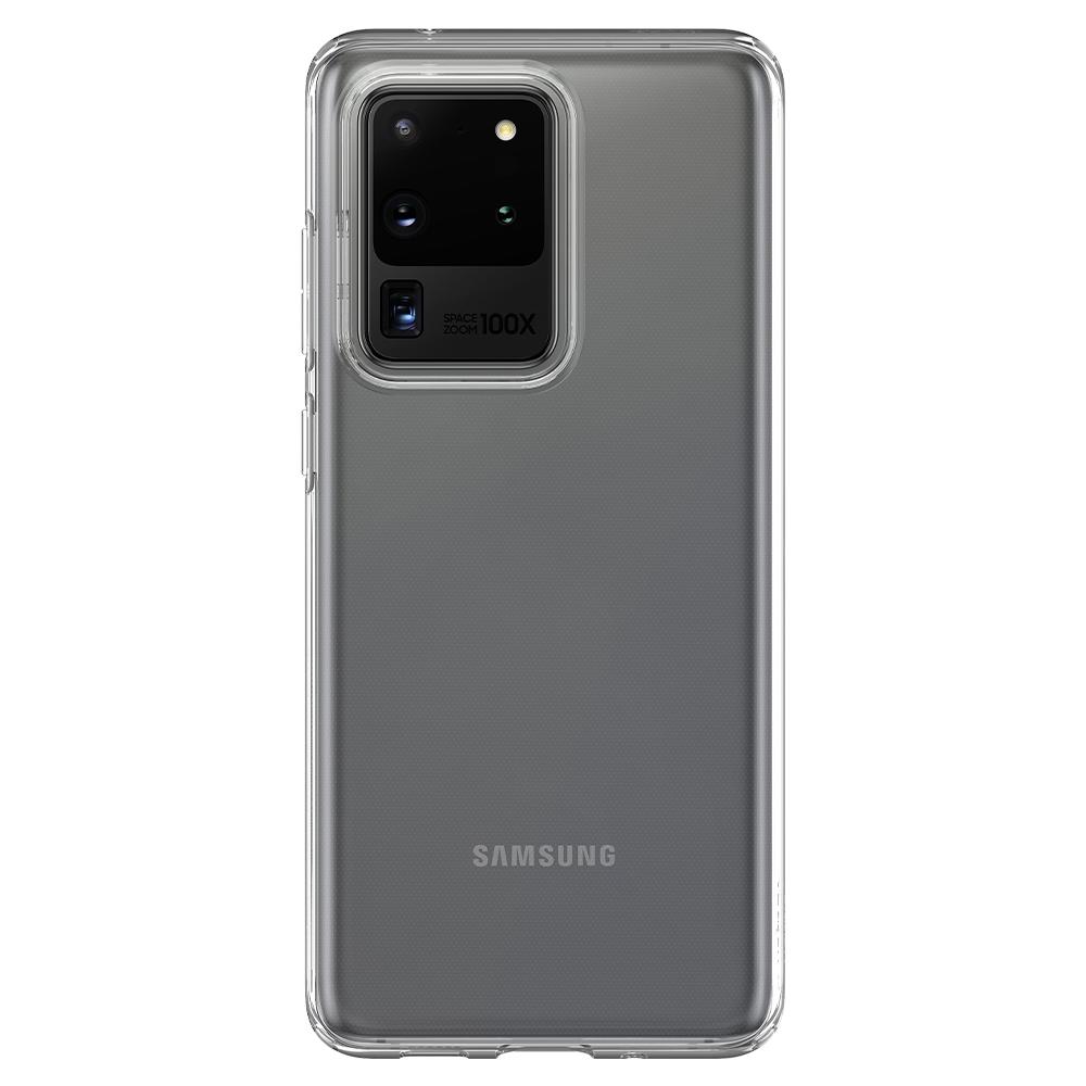 Силиконов, прозрачен калъф – ултра тънък за Samsung Galaxy S20 Ultra