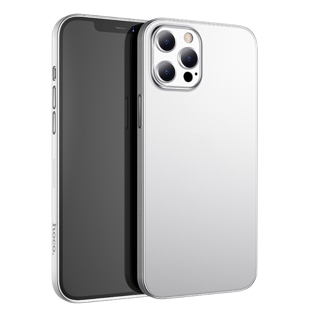 Пластмасов, бял кейс – ултра тънък за iPhone 13 Pro Max